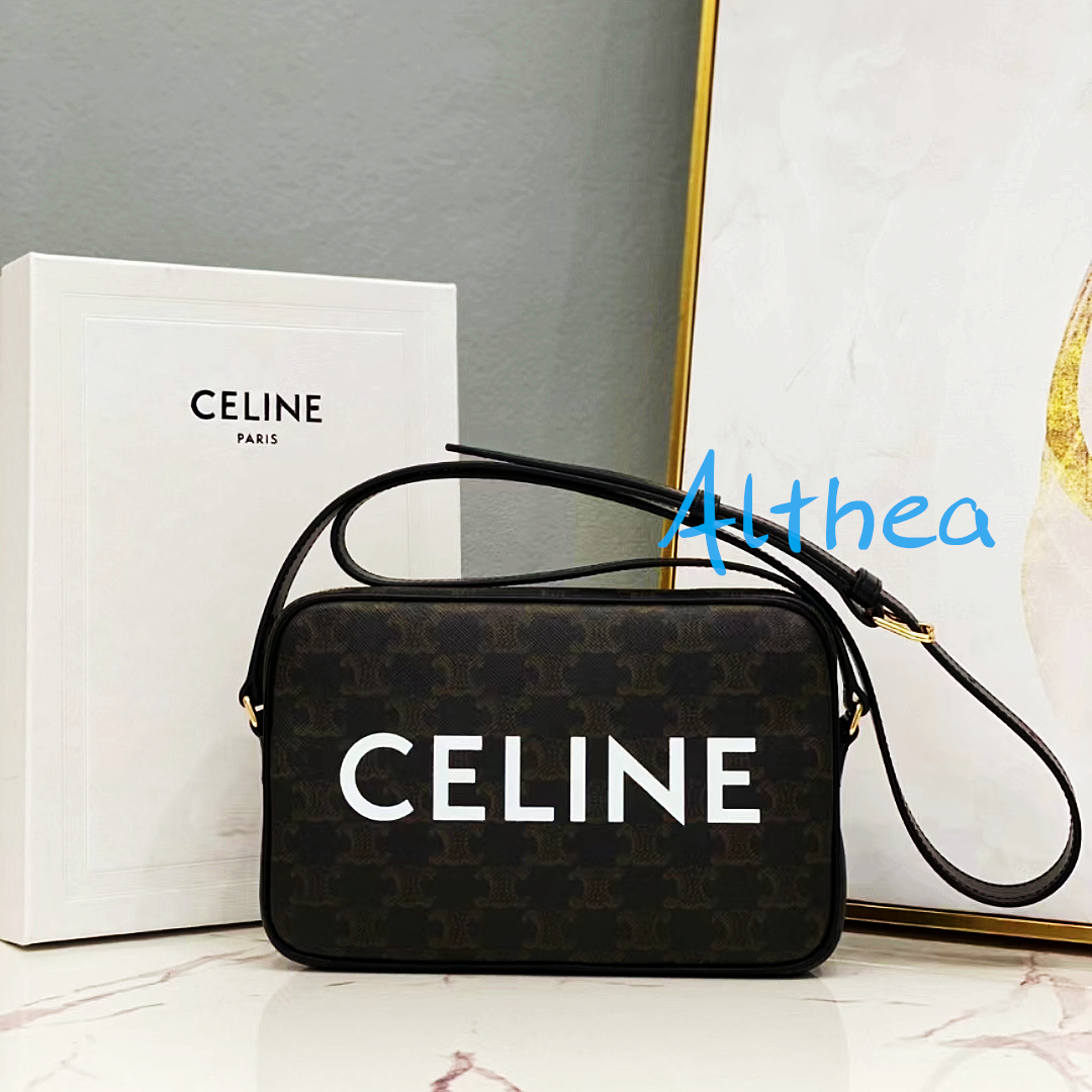 Althea overseas purchase，MEDIUM MESSENGER BAG IN TRIOMPHE CANVAS WITH