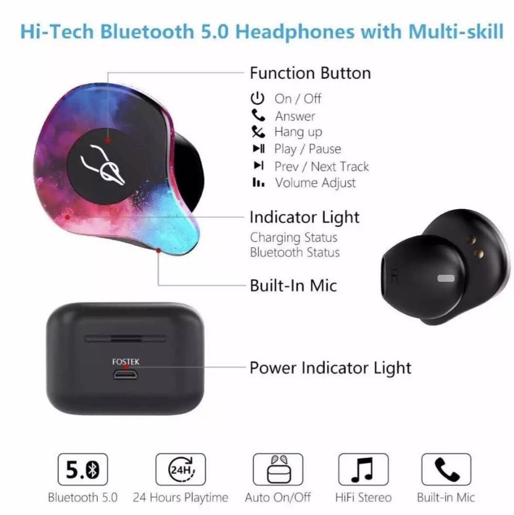 Sabbat X12 Pro หูฟัง True Wireless แบบเอียบัดไร้สาย ดีไซน์สวยงาม