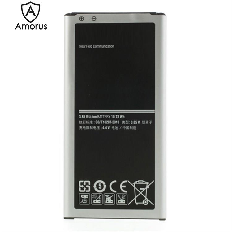 Amorus For Samsung Galaxy S5 G900 3 85v 2800mah Rechargeable Li Ion Battery Encode Eb Bg900bbc