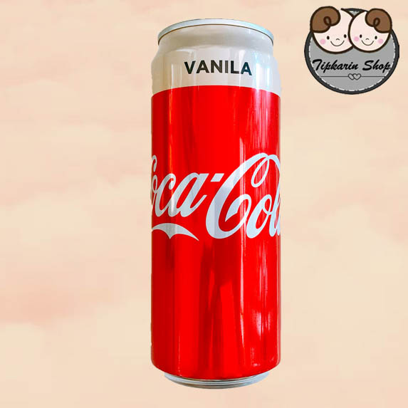 โค้กวนิลา Coke Vanila 320มล. แพค 12 กระป๋อง (coca-cola vanila)