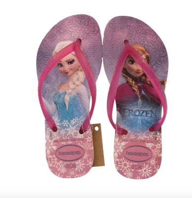รองเท้าเด็กโต Havaianas Disney's Frozen (Size 14.5 cm.)**ของเเท้