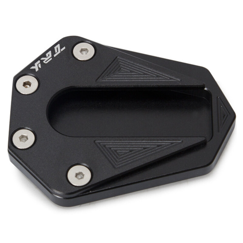 Motorcycle Cnc Aluminum Foot Kickstand Extension Pad Plate Side Stand Enlarger for Benelli Trk 502 2017-2018 Motorcycle Accessories