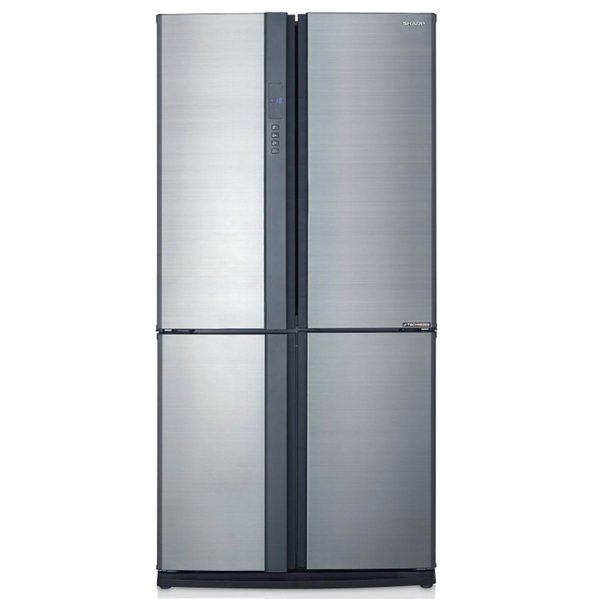 SHARP ตู้เย็น SIDE BY SIDE 20.5 คิว รุ่น SJ-FX74T-SLอุปกรณ์ไฟฟ้าในห้องครัว