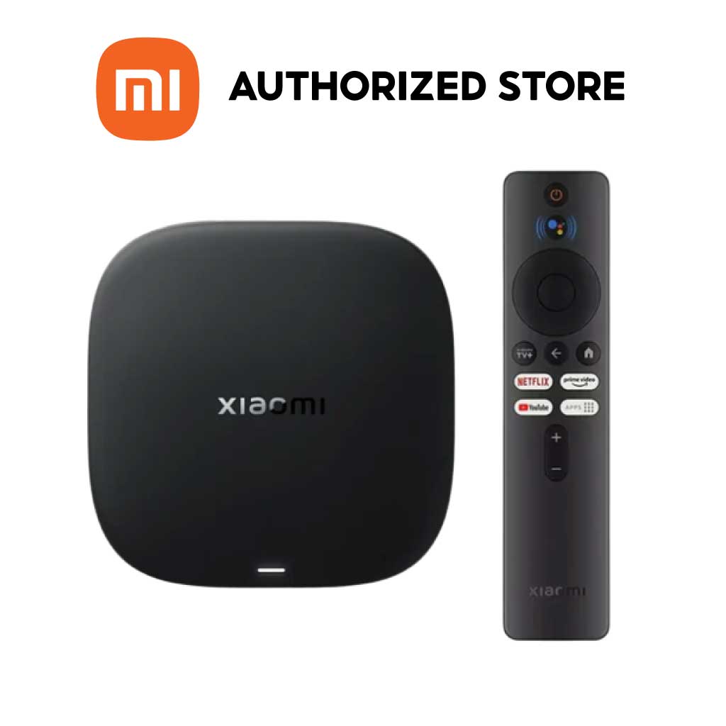 (NEW) Xiaomi TV Box S (3rd Gen) ความละเอียด 4K UHD | รองรับ HDR10+ และ Dolby Vision | Wi-Fi 6 | Google Assistant