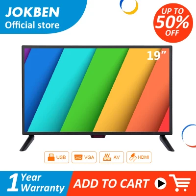 JOKBEN LED TV 19ความละเอียด HD HDMI_AV_VGA_USB