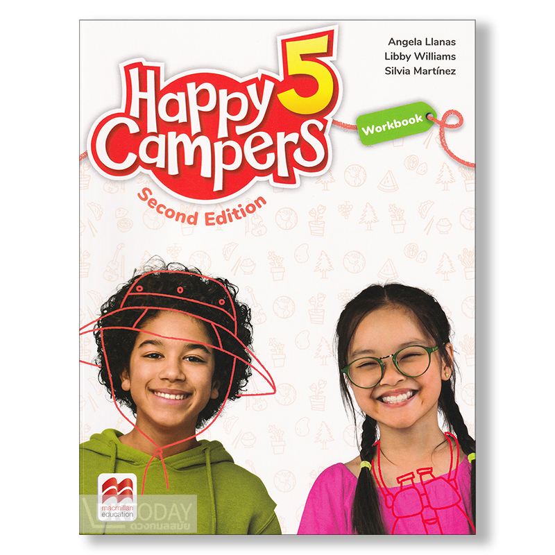 Bandiera Da Giardino Happy Campers – Carina, Unilaterale, In Poliestere Per Esterno/interno