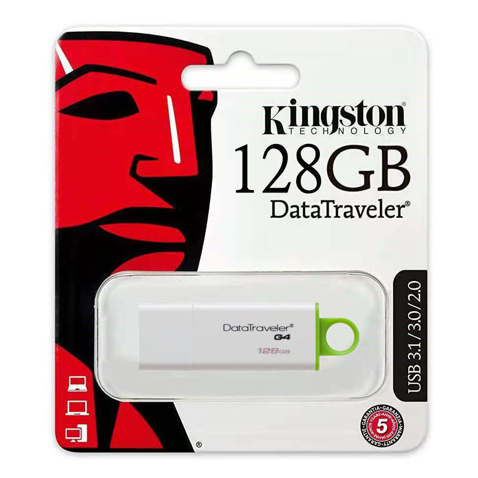 minisun shop#FLASH DRIVE KINGSTON 64GB /แฮนดี้ไดร์ แฟตไดร์ แฟลตไดร์ฟ /แฟลชไดร์ฟ USB 3.1 /3.0 /2.0 DataTraveler G4 (พร้อมส่ง)