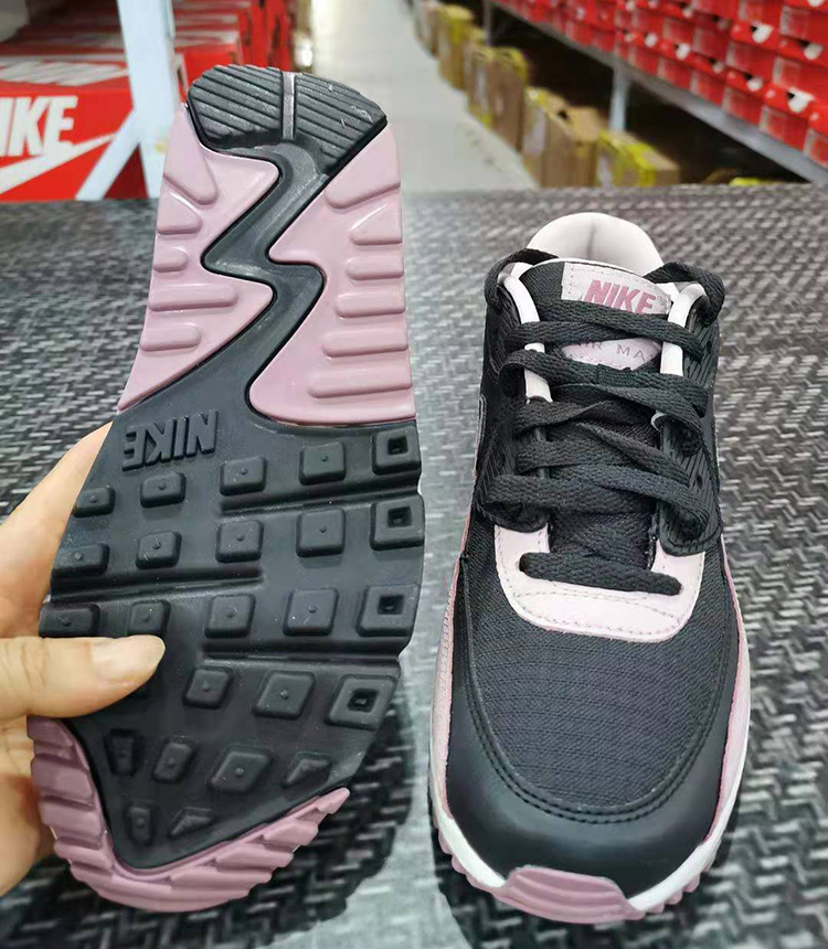 ของแท้อย่างเป็นทางการ Nike Air Max 90 Women's รองเท้าผ้าใบแฟชั่น 325213-059 ร้านค้าอย่างเป็นทางการ