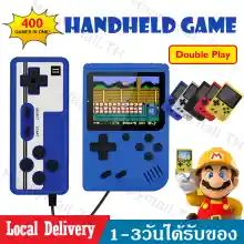 ภาพขนาดย่อของภาพหน้าปกสินค้าGameBoy Retro เครื่องเล่นเกมพกพา 400 Games In 1 เกมคอนโซล บิตในตัว 400เกม Portable game console has 400 games in 1 Super Mario เกมคอนโซลมินิ มาริโอ B72 จากร้าน Happymall.TH บน Lazada