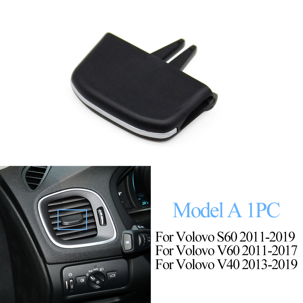 รถ Dashboard Air Conditioner AC Vent Grille Outlet Tab คลิป Slider ชุด ...