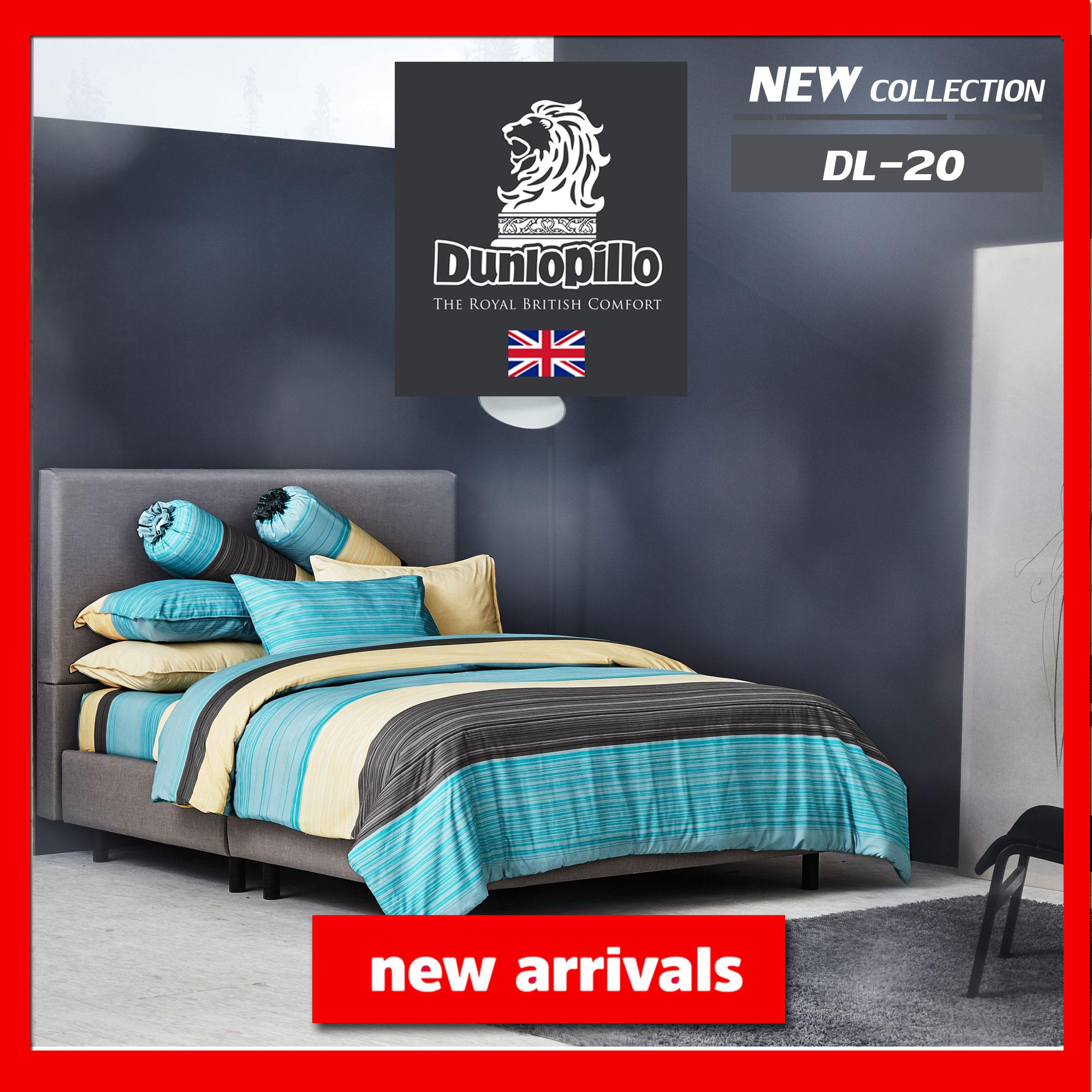 Dunlopillo ผ้าปูที่นอน ขนาด 5 ฟุต 5 ชิ้น Softatex รุ่น DL20 Lotus