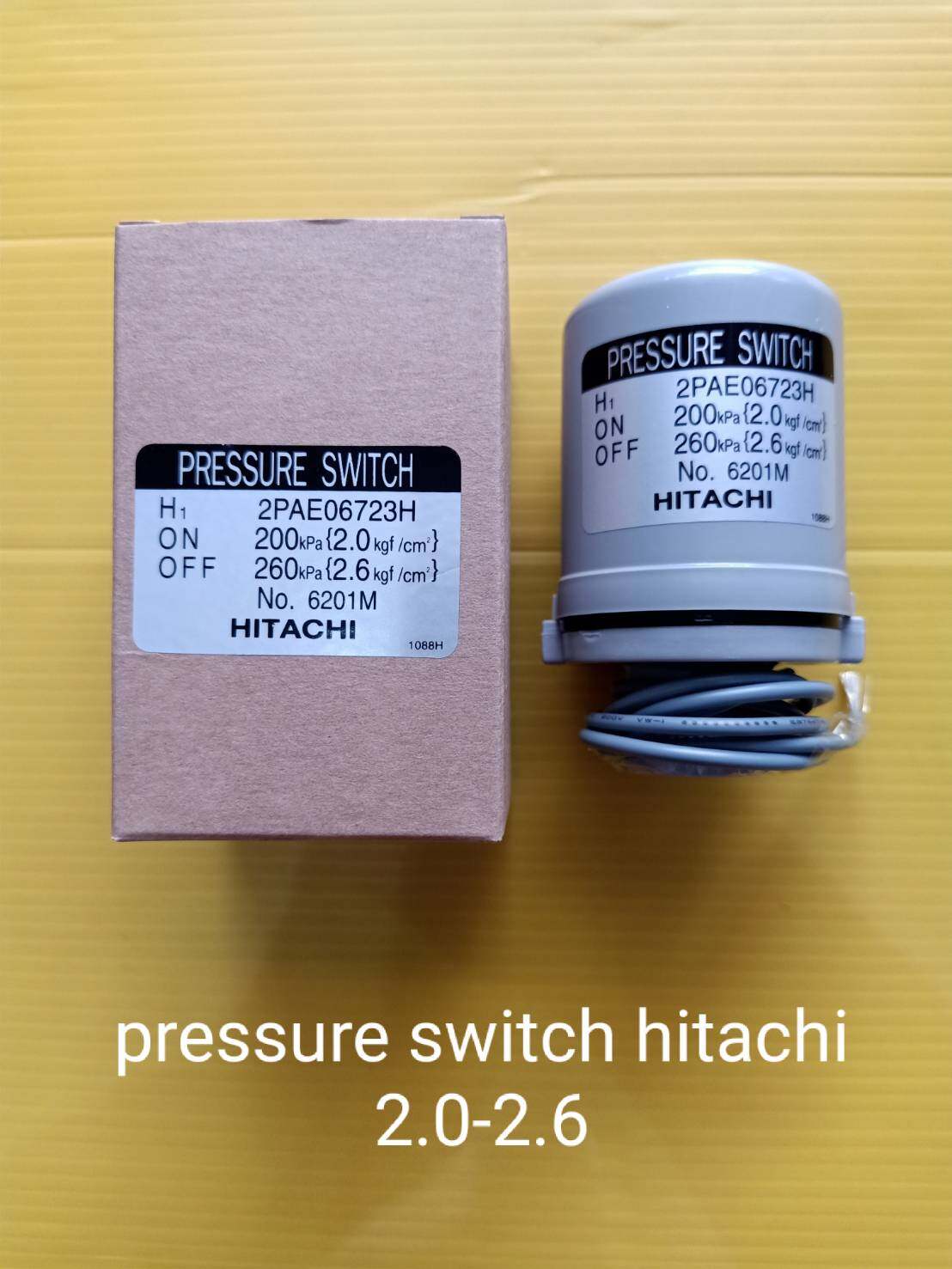 Pressure switch ฮิตาชิ 2.0-2.6 Hitachi อะไหล่ ปั้มน้ำ ปั๊มน้ำ water pump อุปกรณ์เสริม อะไหล่ปั๊มน้ำ อะไหล่ปั้มน้ำ