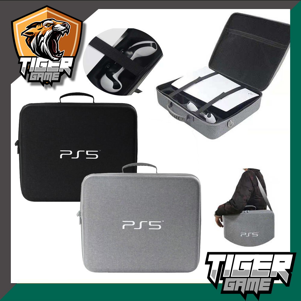 กระเป๋าใส่เครื่อง Playstation 5 ใบใหญ่ (กระเป๋า PS5)(กระเป๋า)(กระเป๋าสะพาย)(กระเป๋า ps5)(ps5 bag)(Play Station 5 Bag)(กระเป๋าใส่เครื่อง PS5)(กระเป๋า Ps5 สี่เหลี่ยม)