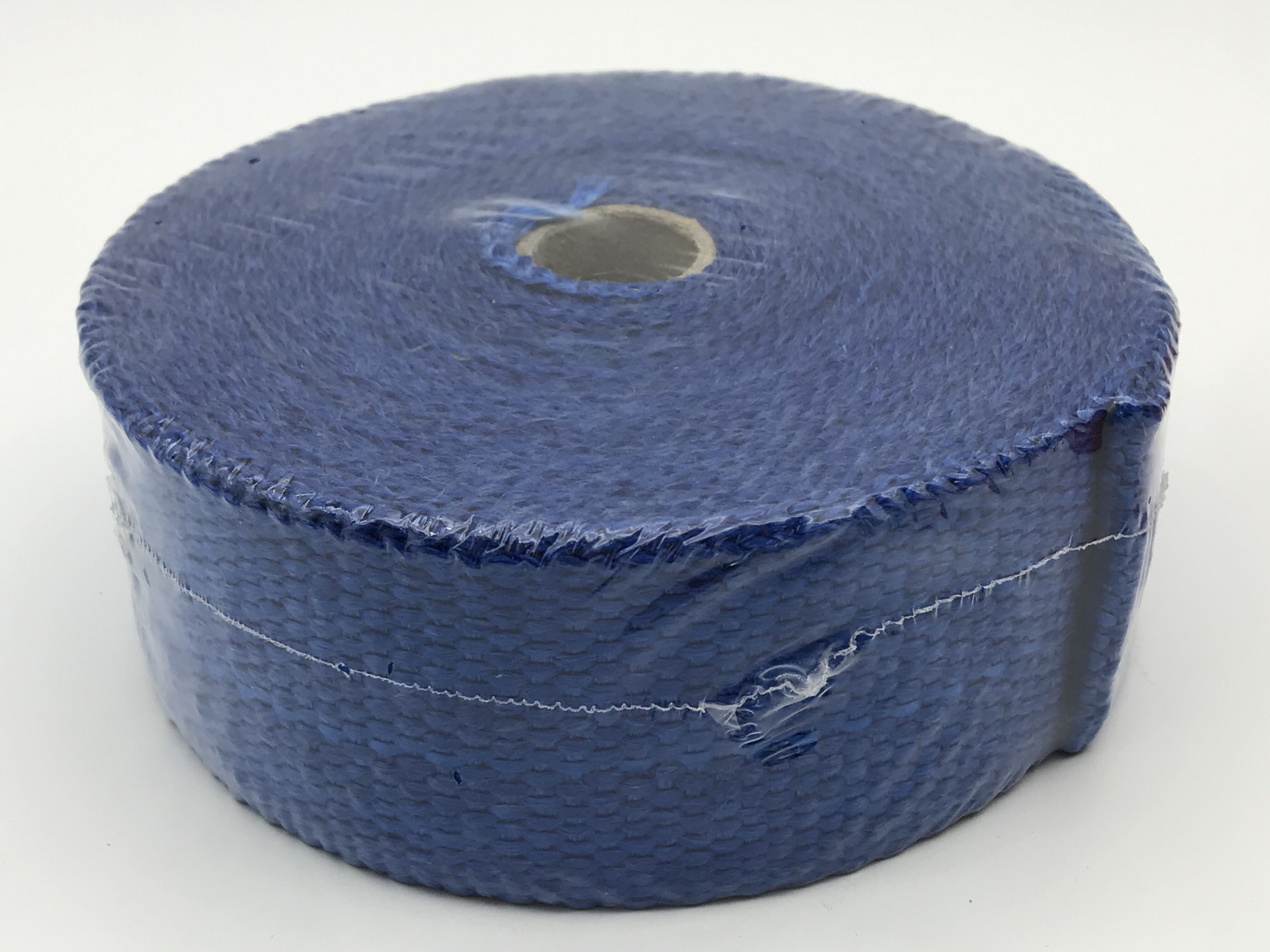 ผ้าพันท่อ ยาว10เมตร สีน้ำเงิน ผ้าพันท่อ ไอเสีย เฮดเดอร์ความกว้าง 2 นิ้ว ใช้ป้องกันความร้อนที่ท่อไอเสีย