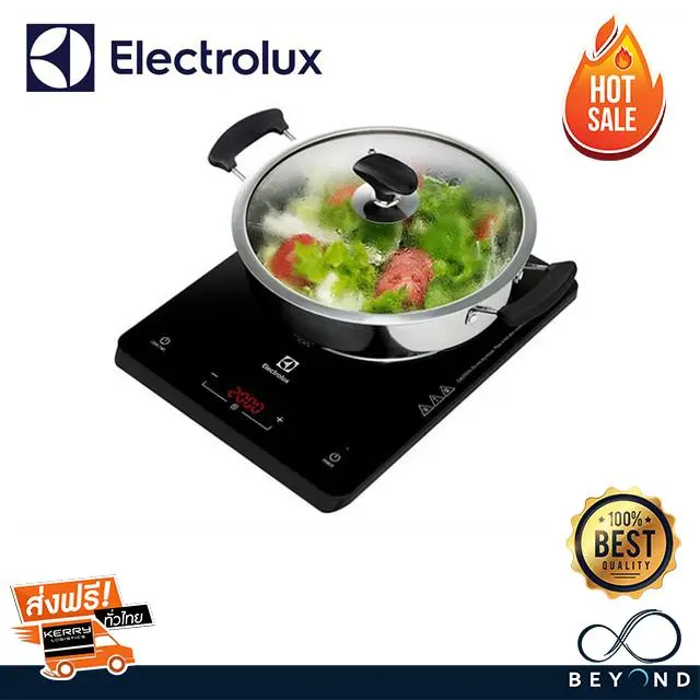 เตา แม่เหล็ก ELECTROLUX เตาแม่เหล็กไฟฟ้า ETD29KC แถมฟรี!! หม้อ 1 ใบ รับประกันศูนย์ 2 ปี เต็ม เตาแม่เหล็ก ไฟฟ้า