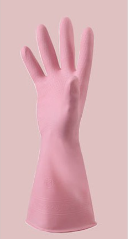 ถุงมือยาง ทำความสะอาดอเนกประสงค์ ถุงมือยางซิลิโคลนยาว ถุงมือล้างจาน