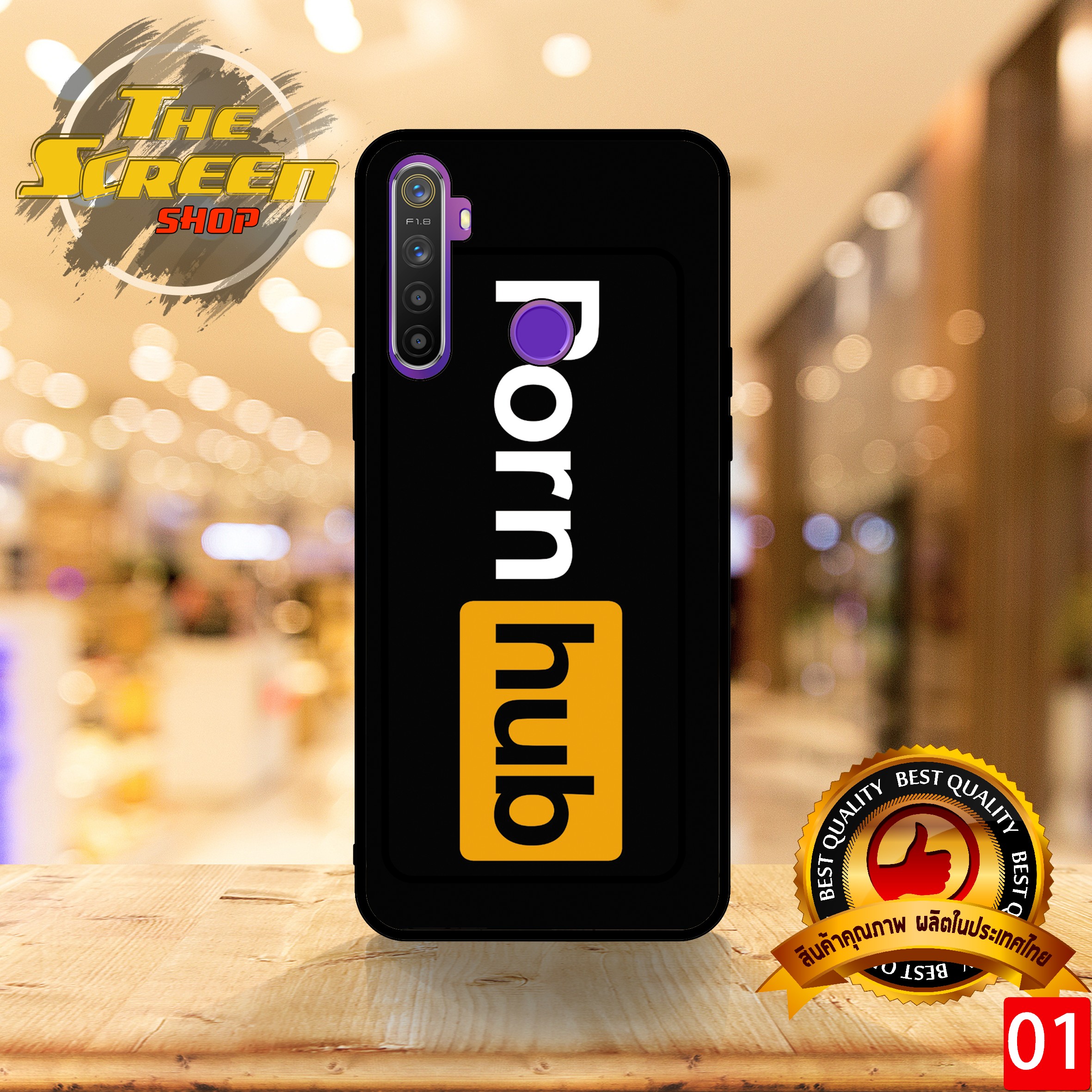 REALME 5 Pro เคสสกรีน พอนฮับ 01 Puket Stores