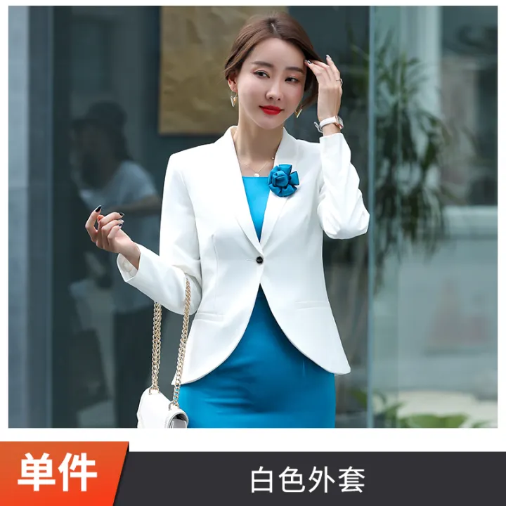 ladies black tailored suit
