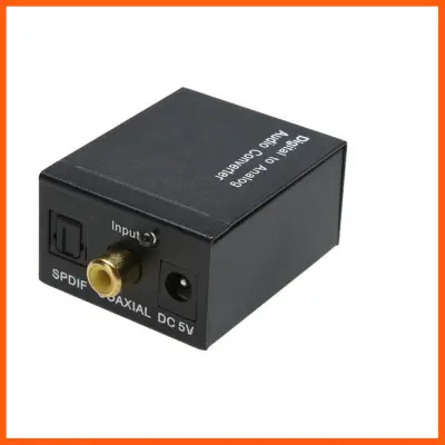 ลดราคา Digital Optical Coaxial Toslink Signal to Analog Audio Converter Adapter RCA Digital To Analog Audio Converter Black #ค้นหาเพิ่มเติม เครื่องส่งสัญญาณไร้สายบลูทูธ การ์ดเครือข่ายไร้สาย USB wifi Adapter แปลงไฟ