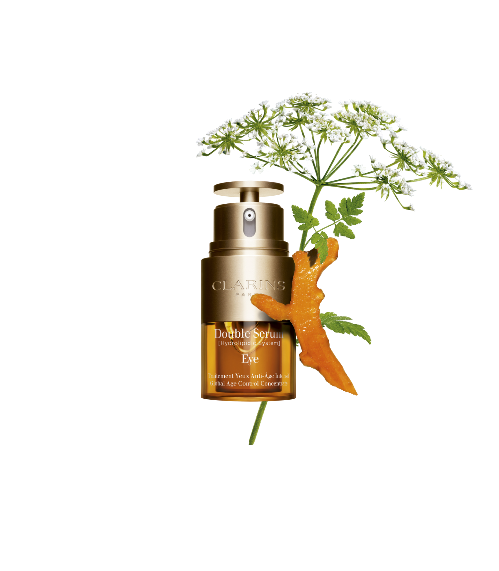 CLARINS DOUBLE SERUM EYE 20ml คลาแรงส์ ดับเบิ้ล เซรั่ม อาย  ผลิตภัณฑ์ลดเลือนริ้วรอย เซรั่มดูแลผิวรอบดวงตา | Lazada.co.th