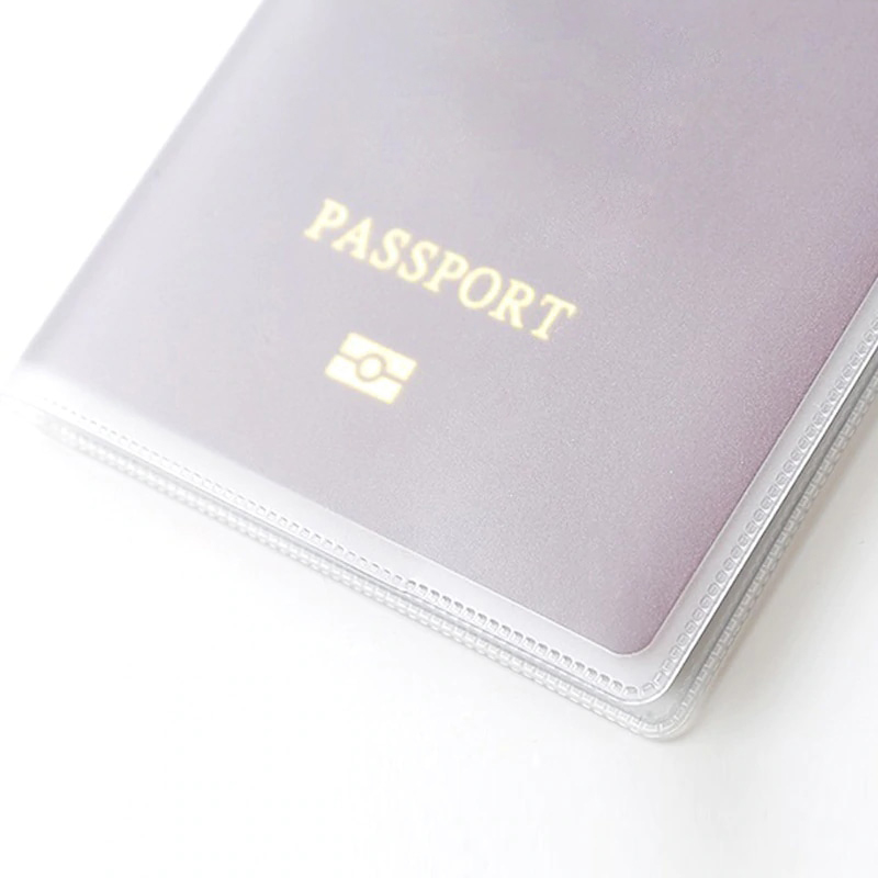 HINS ซองใส่พาสปอร์ต ปกพาสปอร์ต ซองหนังสือเดินทาง ปกหนังสือเดินทาง PVC Passport Cover รุ่น 8018