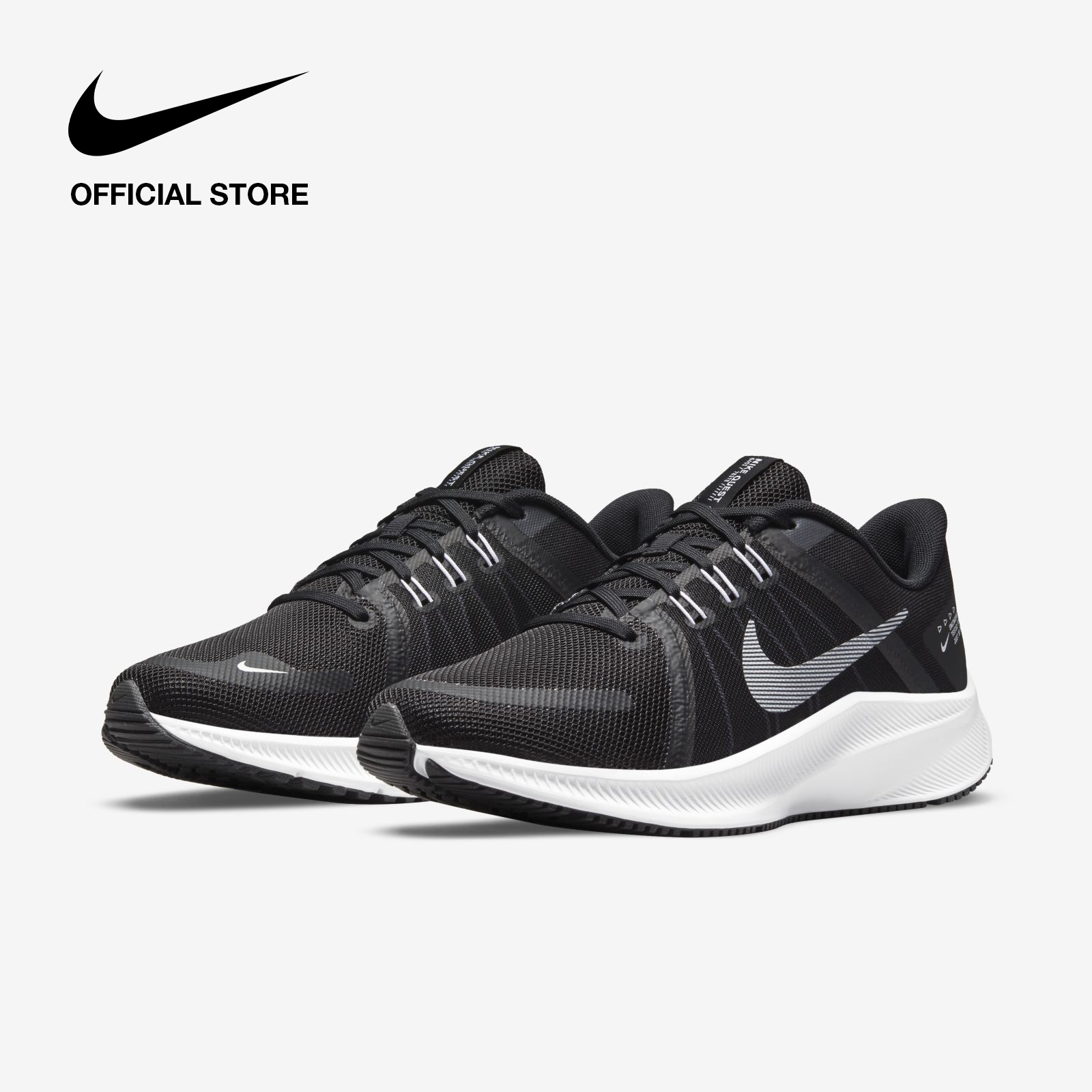 Nike Womens Quest 4 Running Shoes Black รองเท้าวิ่งผู้หญิง Nike Quest