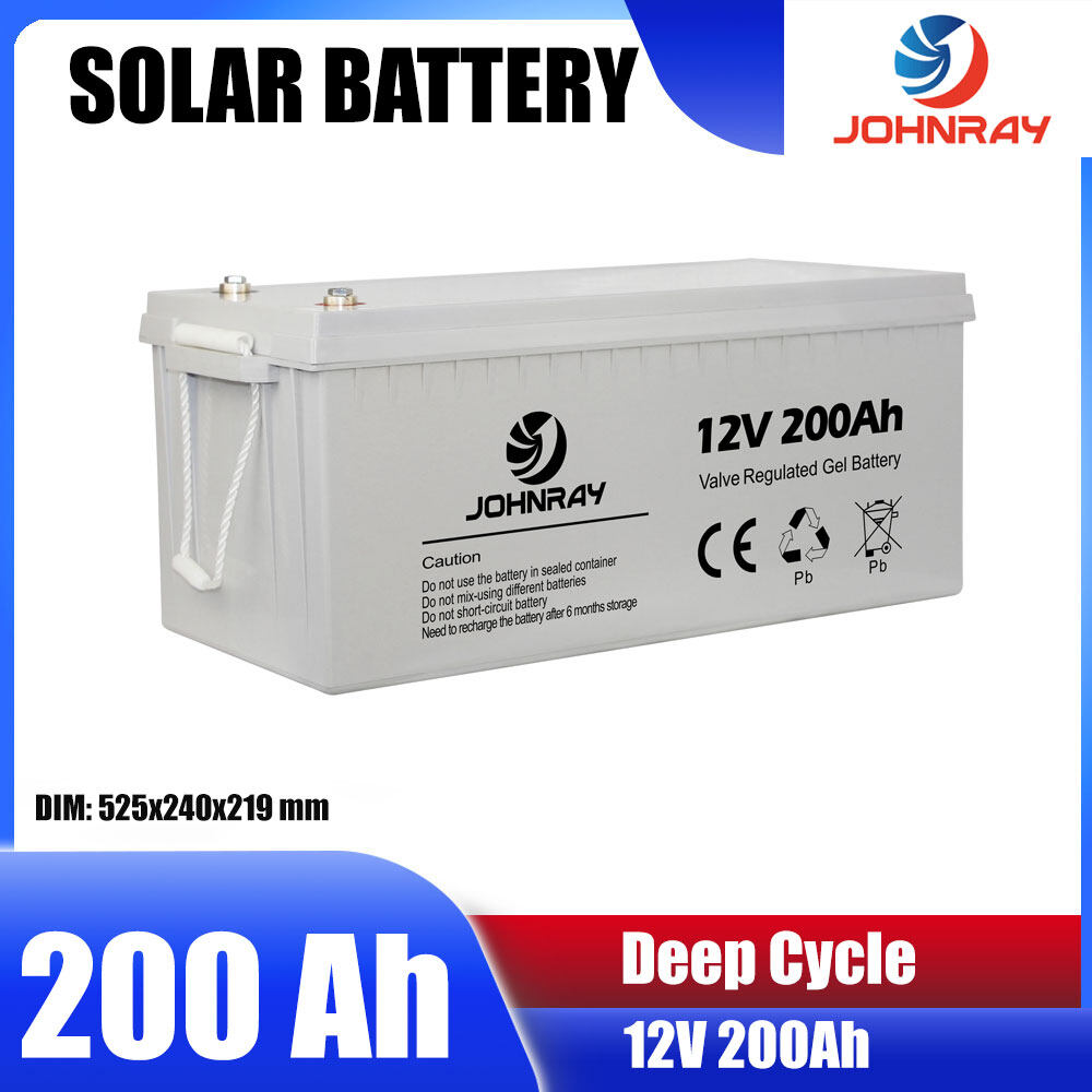 [ประกัน1ปี] แบตเตอรี่แห้ง เจล Deep Cycle GEL Battery 12V 200AH รุ่น