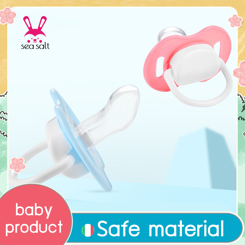 จุกนมปลอมสำหรับทารกแรกเกิด ,วัสดุที่ปลอดภัย ทนต่ออุณหภูมิสูง 120 ° C , ใช้ได้กับเด็กทารก 0-18 เดือน
