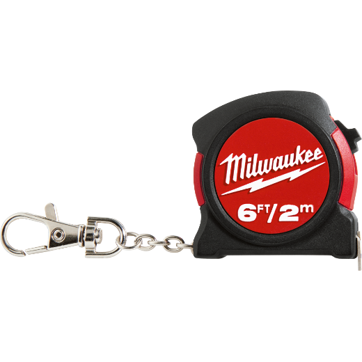 ตลับเมตรพวงกุญแจ Milwaukee 2 เมตร / 6 ฟุต 48-22-5506