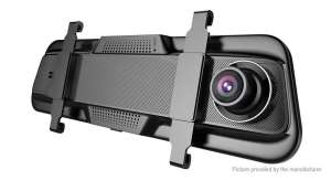 Anytek T12 + 9.66 นิ้วหน้าจอสัมผัส หน้า1080 p หลัง 720 p Dual เลนส์กล้อง DVR กระจกมองหลัง Night vision Dash Cam Video Recorder G - sensor มีภาษาไทย รุ่นใหม่ล่าสุด ราคาถูกที่สุดในประเทศไทย