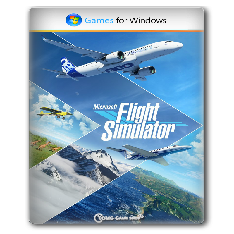 แผ่นเกม PC [DVD] Game -  Microsoft Flight Simulator (2020)  - เกมคอมพิวเตอร์