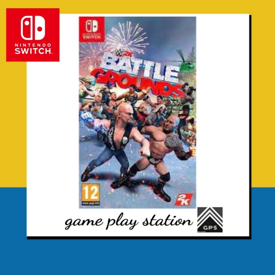 Wrestling Wwe Nintendo Switch Battlegrounds Wrestling Wwe2k