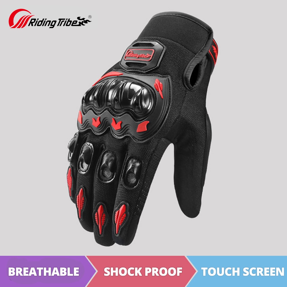 Motorcycle Gloves Men's Women's Motorbike Breathable Riding