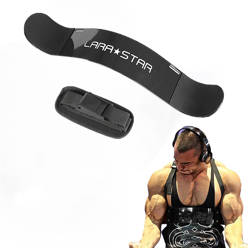ยกน้ำหนักแขน Blaster อลูมิเนียมปรับได้เพาะกาย Biceps Triceps Curl แขนทิ้งกล้ามเนื้อการฝึกอบรมอุปกรณ์