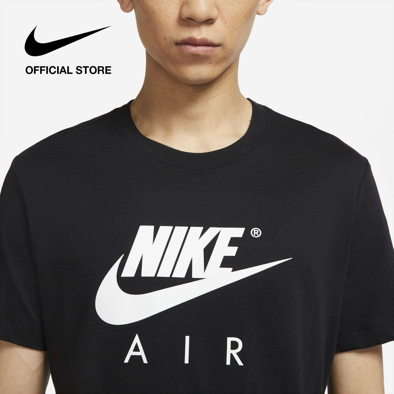 Nike Men's Sportswear T-Shirt - Black ไนกี้ เสื้อยืดผู้ชาย - สีดำ