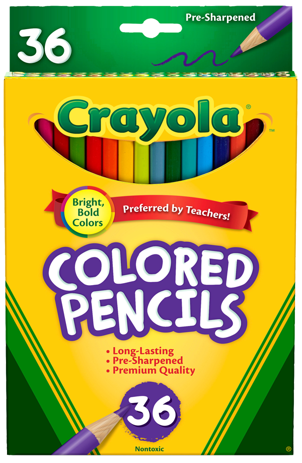 Crayola สีไม้ไร้สารพิษ 36 สี (Crayola 36 Ct. Colored Pencils)
