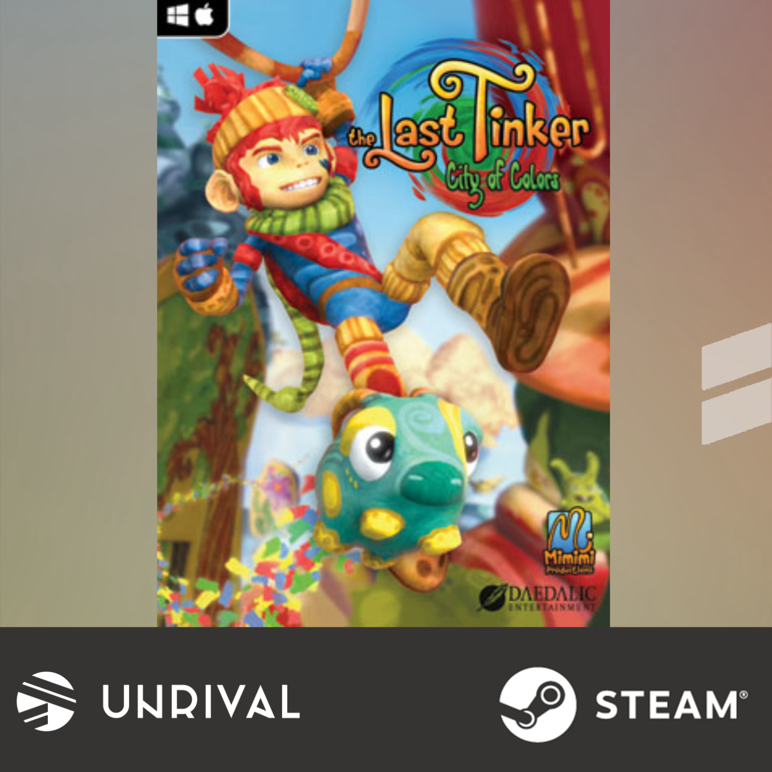 The Last Tinker: City of Colors PC Digital Download Game (Single Player) - Unrival