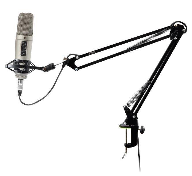 ขาตั้งไมโครโฟน Microphone Holder Suspension Boom / Microphone Stand  ขาตั้งไมค์สตูดิโอ อุปกรณ์สำหรับไมโครโฟน Simplelight
