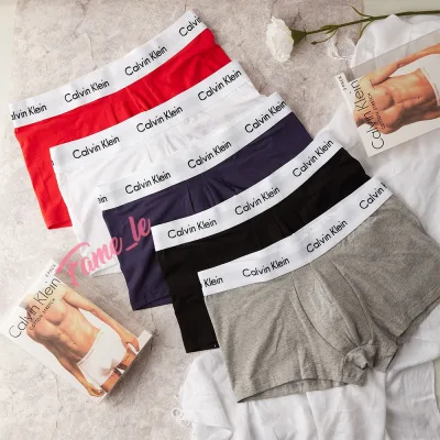 กางเกงใน Calvin Klein กางเกงในผู้ชาย Calvin Klein กางเกงในชายทรงบ็อกเซอร์ กางเกงชั้นใน กางเกงในผู้ชาย Underwear Calvin Klein ผ้านิ่มใส่สบาย