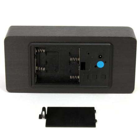 นาฬิกาปลุก Led พร้อมฟังก์ชั่นวัดอุณหภูมิ แบบไม้ USB/AAA นาฬิกาปลุก นาฬิกาตังโต๊ะ นาฬิกาหัวเตียง นาฬิกาดิจิตอล นาฬิกาปลุกดิจิตอล นาฬิกาปลุกแสดงอุณหภูมิ นาฬิกาสวยๆ นาฬิกาตั้งโต้ะ นาฬิกาled นาฬิกาตั้งเวลา Wood Clock