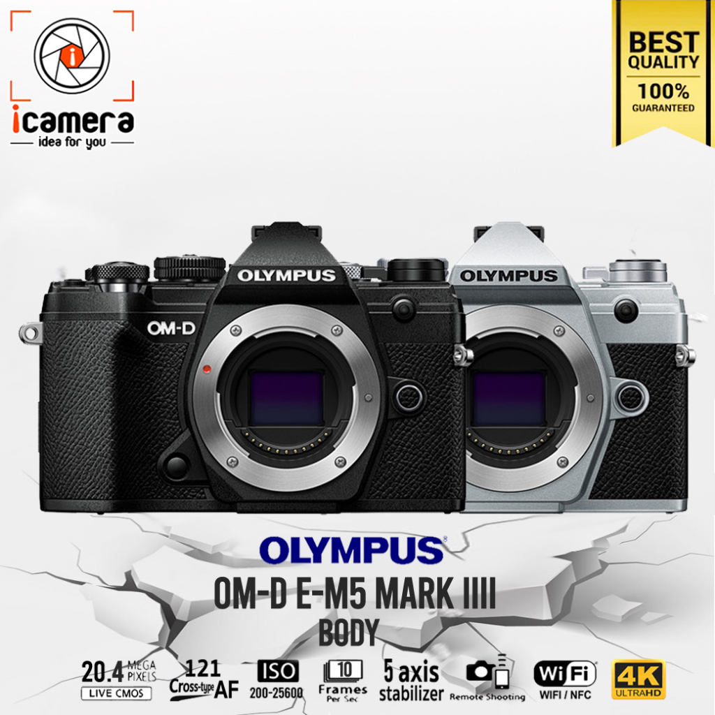 Olympus Camera OMD EM5 Mark III Body รับประกันร้าน icamera 1ปี