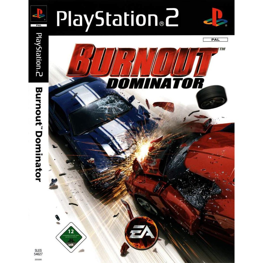 ️แผ่นเกมส์ Burnout Dominator PS2 Playstation 2 คุณภาพสูง ราคาถูก [ ใหม่ ...