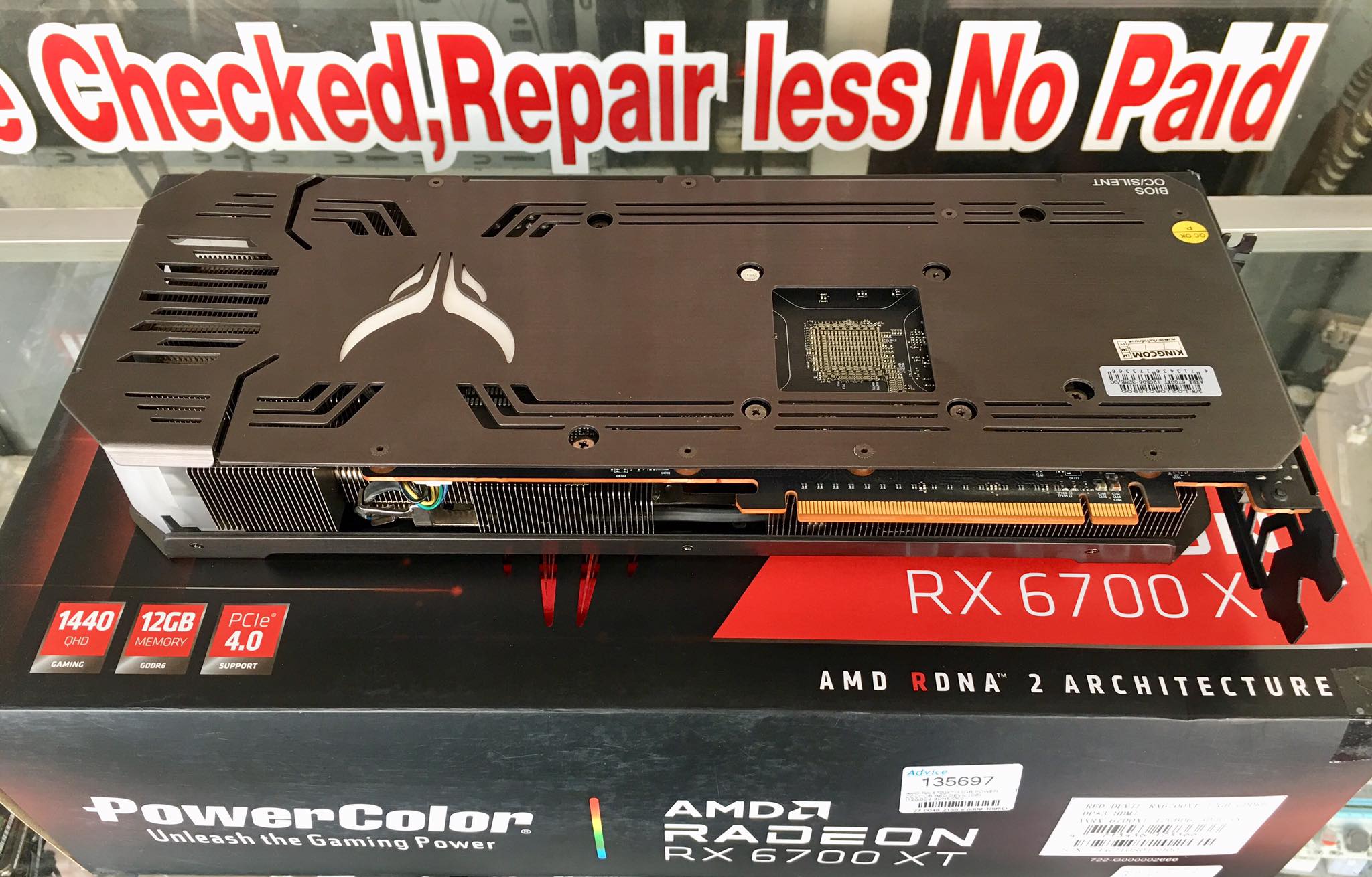 ASROCK RADEON RX6700XT PHANTOM GAMING D OC 12GB GDDR6(15042327240224 ...