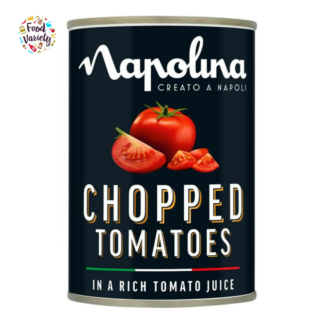 Napolina Chopped Tomatoes 2.5kg นาโปลินา มะเขือเทศชิ้น 2.5กล.