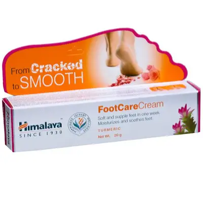 Himalaya Foot Care Cream 20g. ครีมทาเท้า ส้นเท้าแตก