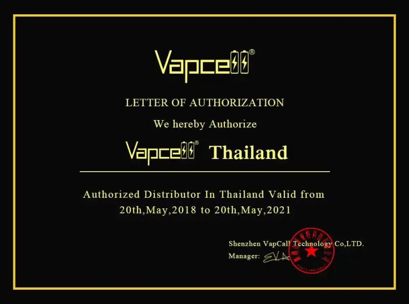 ภาพหน้าปกสินค้าถ่านชาร์จ AAA 3.7v Vapcell INR10440 แท้ 100% Vapcell Thailand 320MAH 3A จากร้าน VapcellThailand บน Lazada