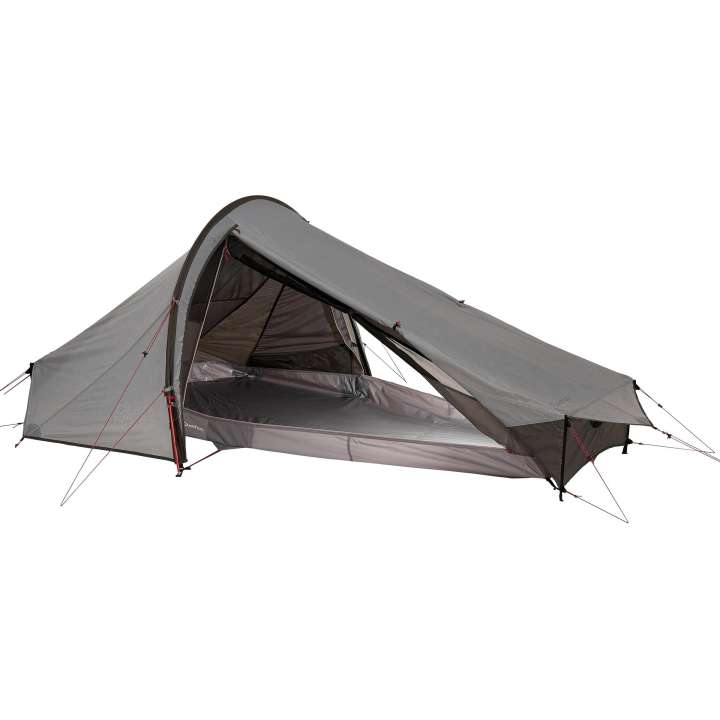 [ด่วน!! โปรโมชั่นมีจำนวนจำกัด] เต็นท์เทรคกิ้งสำหรับ 2 คนรุ่น QUICKHIKER ULTRALIGHT (สีเทาอ่อน) สำหรับ เดินเขาแทรคกิ้งหลายวัน