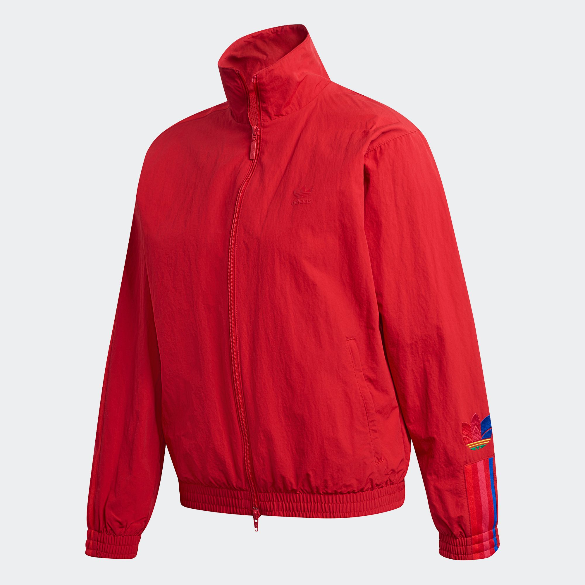 adidas ORIGINALS เสื้อแทรคแจ็คเก็ต ผู้หญิง สีแดง GD2237