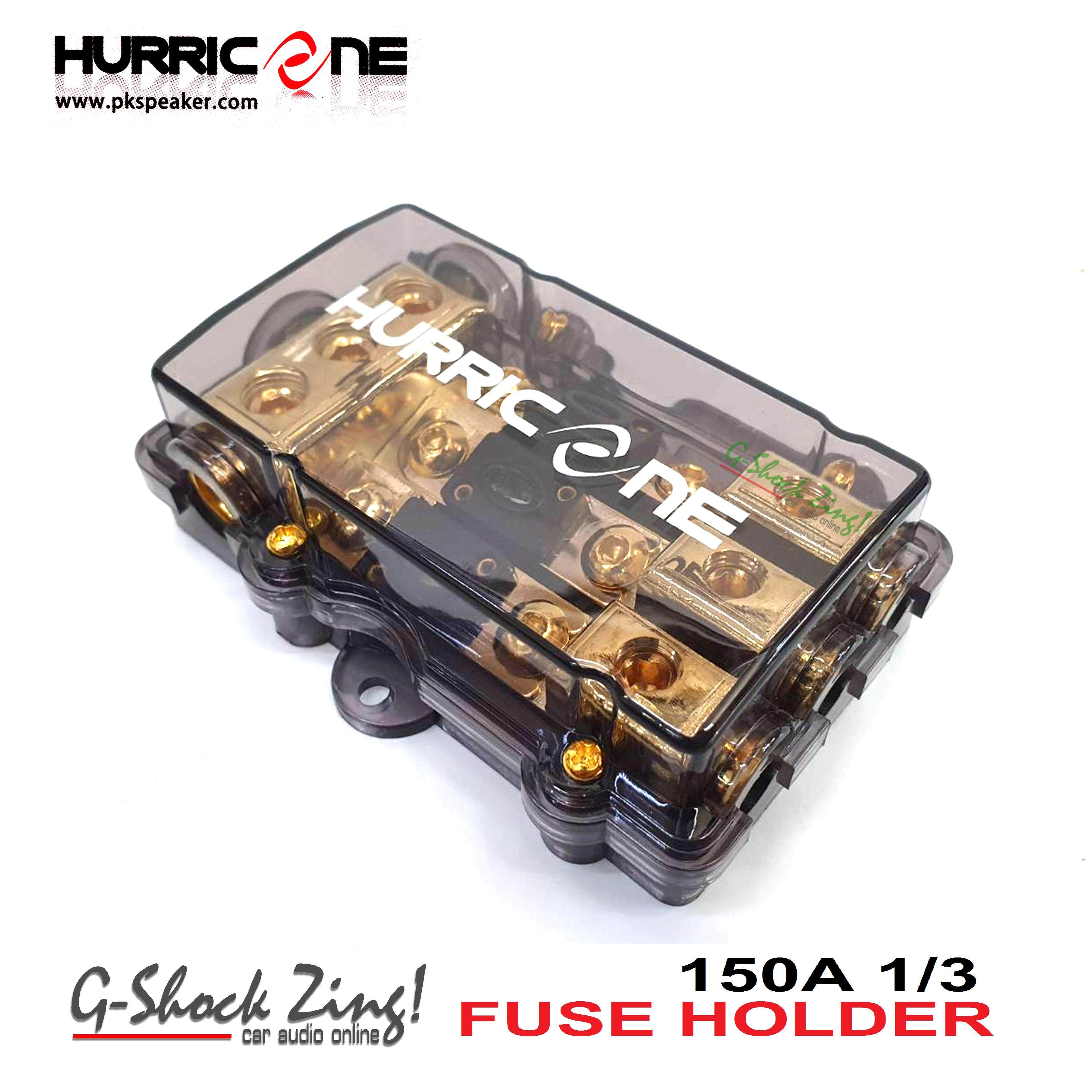 HURRICANE FUSE กล่องฟิวส์ 150A แบบ (เข้า 1ออก3 ทาง ) Hurricane