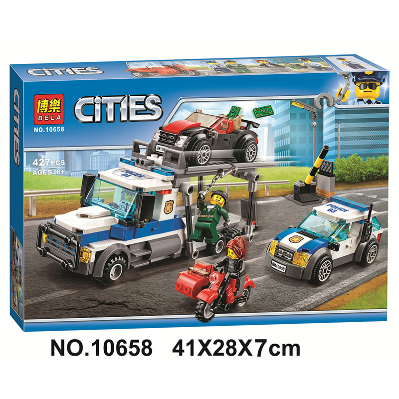 Lego City Police Series Robbery Car Transporter 60143 Boy Assembled ...